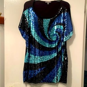 Women Roz & Ali Sequins top
